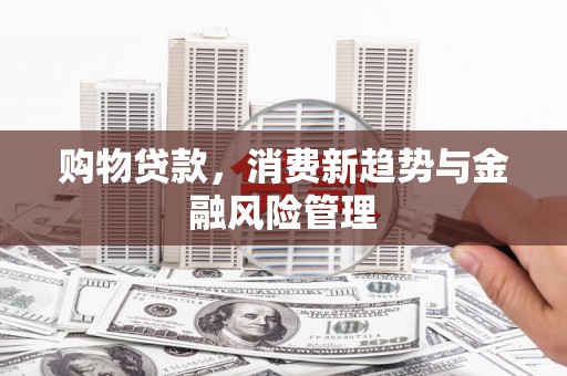 乐都购物贷款，消费新趋势与金融风险管理