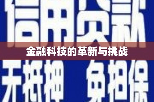 乐都金融科技的革新与挑战