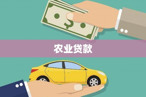 乐都农业贷款