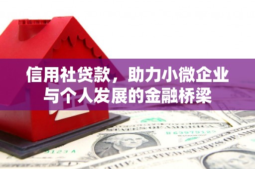 乐都信用社贷款，助力小微企业与个人发展的金融桥梁