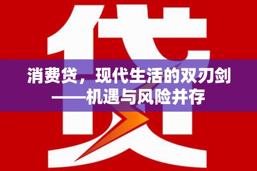 乐都消费贷，现代生活的双刃剑——机遇与风险并存