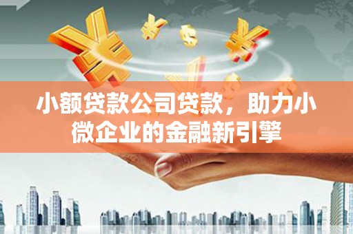 乐都小额贷款公司贷款，助力小微企业的金融新引擎