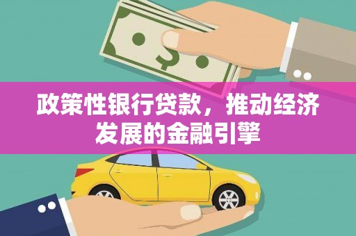 乐都政策性银行贷款，推动经济发展的金融引擎