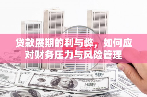 乐都贷款展期的利与弊，如何应对财务压力与风险管理
