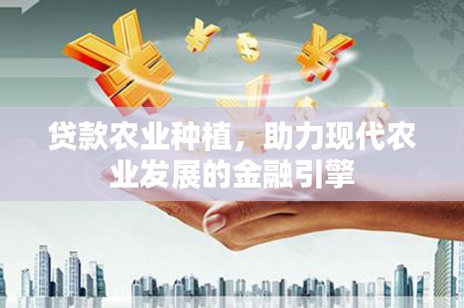 乐都贷款农业种植，助力现代农业发展的金融引擎