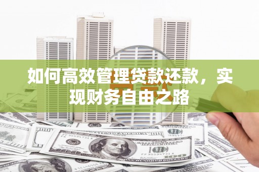 乐都如何高效管理贷款还款，实现财务自由之路