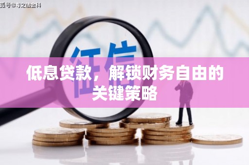 乐都低息贷款，解锁财务自由的关键策略