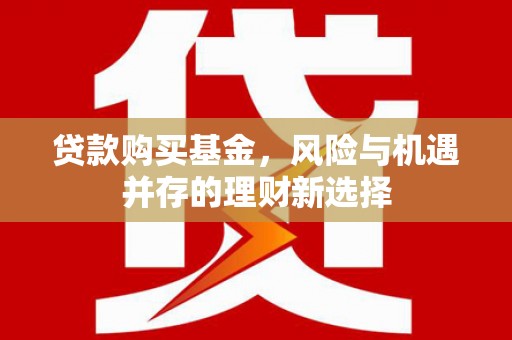 乐都贷款购买基金，风险与机遇并存的理财新选择