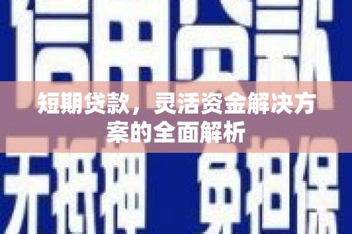 乐都短期贷款，灵活资金解决方案的全面解析