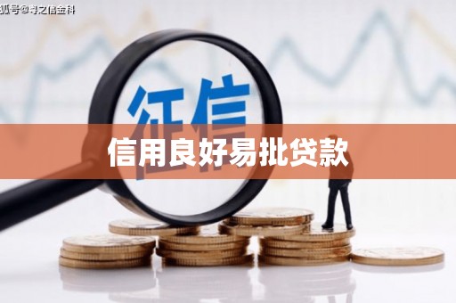 乐都信用良好易批贷款