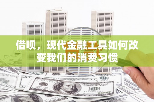 乐都借呗，现代金融工具如何改变我们的消费习惯