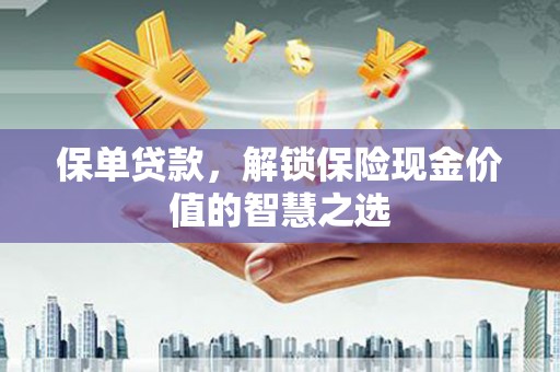 乐都保单贷款，解锁保险现金价值的智慧之选
