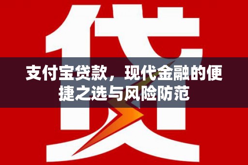 乐都支付宝贷款，现代金融的便捷之选与风险防范