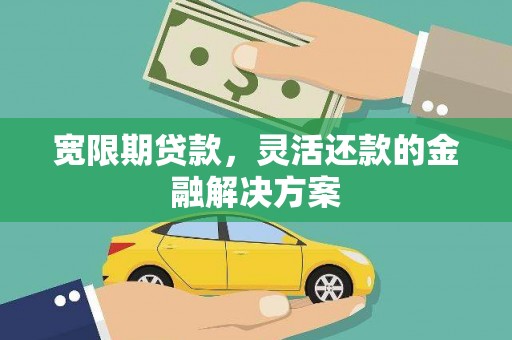 乐都宽限期贷款，灵活还款的金融解决方案