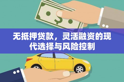 乐都无抵押贷款，灵活融资的现代选择与风险控制