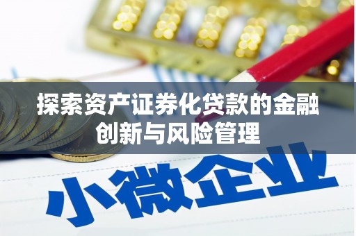 乐都探索资产证券化贷款的金融创新与风险管理