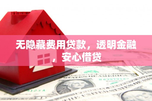 乐都无隐藏费用贷款，透明金融，安心借贷