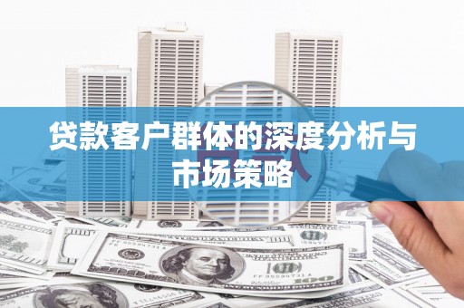 乐都贷款客户群体的深度分析与市场策略
