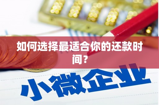 乐都如何选择最适合你的还款时间？