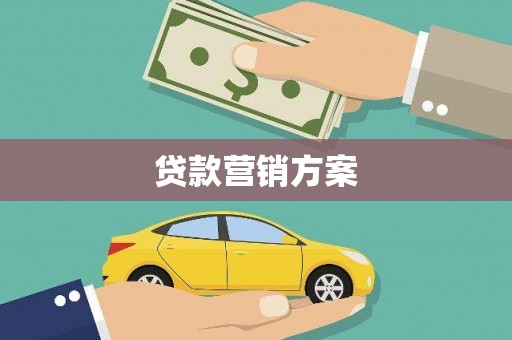 乐都贷款营销方案