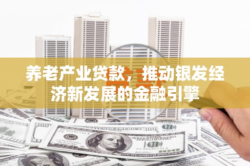乐都养老产业贷款，推动银发经济新发展的金融引擎