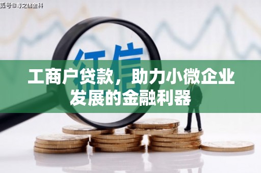 乐都工商户贷款，助力小微企业发展的金融利器