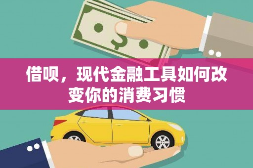 乐都借呗，现代金融工具如何改变你的消费习惯