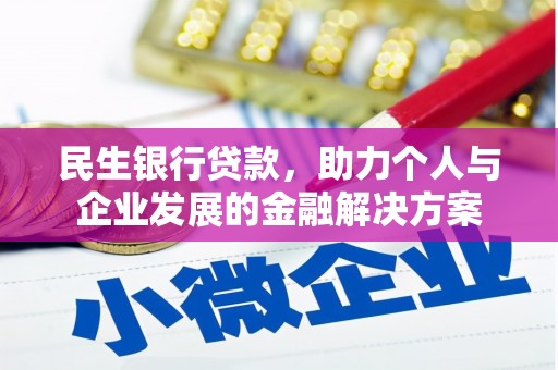 乐都民生银行贷款，助力个人与企业发展的金融解决方案