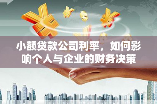 乐都小额贷款公司利率，如何影响个人与企业的财务决策