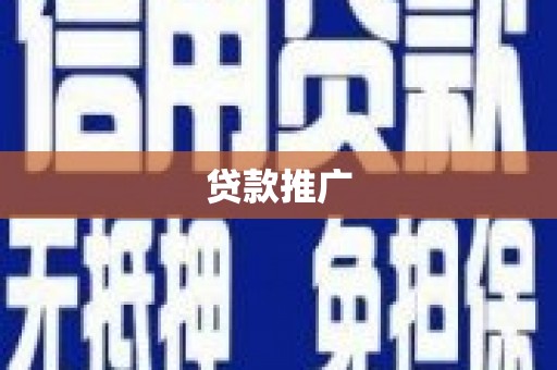 乐都贷款推广