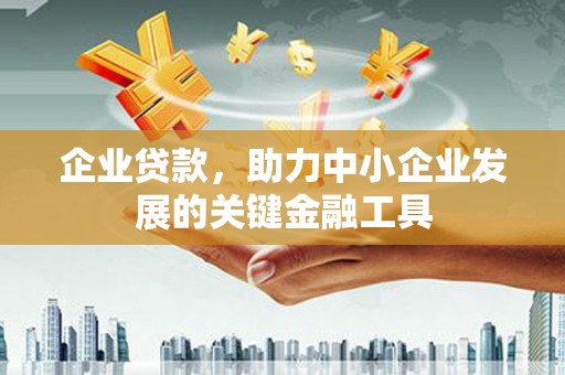 乐都企业贷款，助力中小企业发展的关键金融工具
