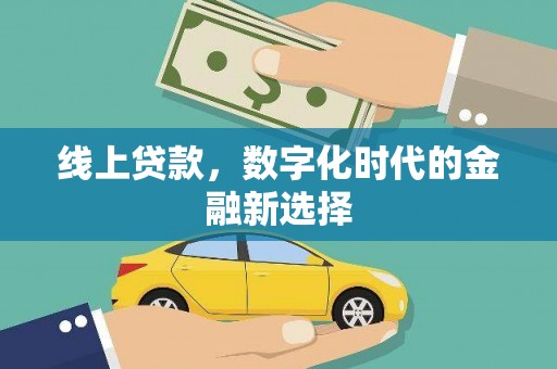 乐都线上贷款，数字化时代的金融新选择