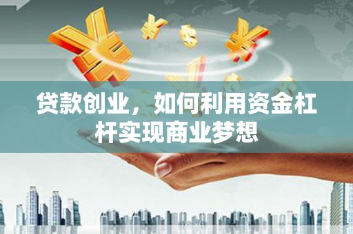 乐都贷款创业，如何利用资金杠杆实现商业梦想
