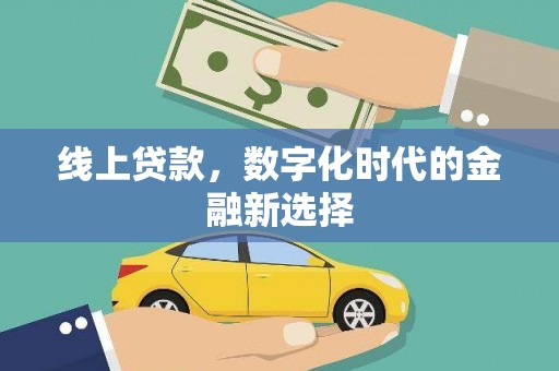 乐都线上贷款，数字化时代的金融新选择