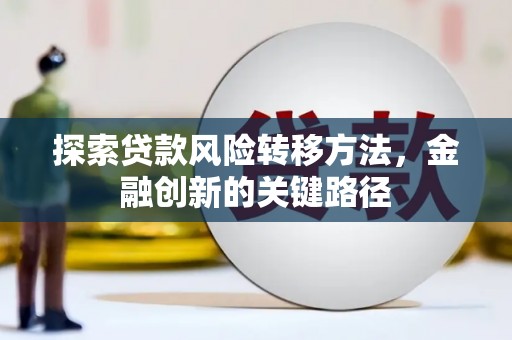 乐都探索贷款风险转移方法，金融创新的关键路径