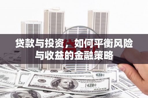 乐都贷款与投资，如何平衡风险与收益的金融策略