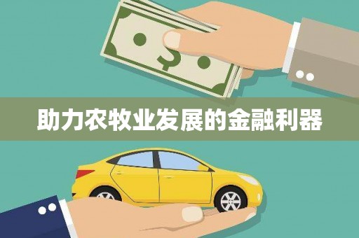 乐都助力农牧业发展的金融利器