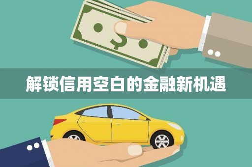 乐都解锁信用空白的金融新机遇