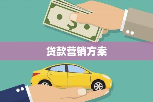 乐都贷款营销方案