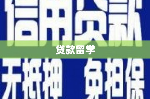 乐都贷款留学